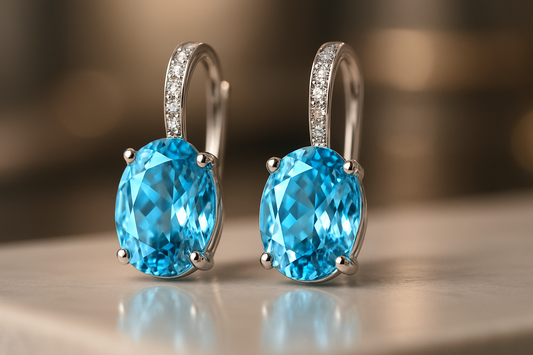 Level Up Your Look: How to Style Blue Topaz Earrings Like a Pro