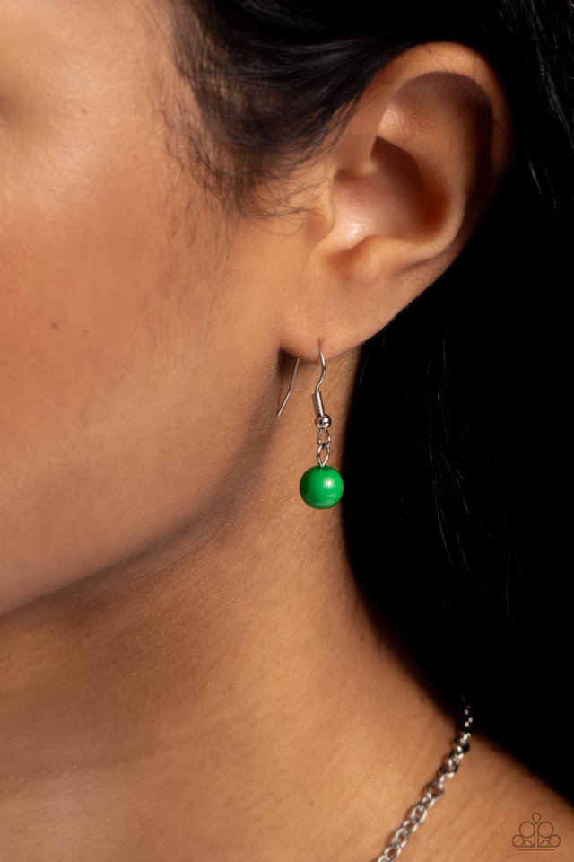 FROND-Runner Fashion - Green - Paparazzi Necklace Image