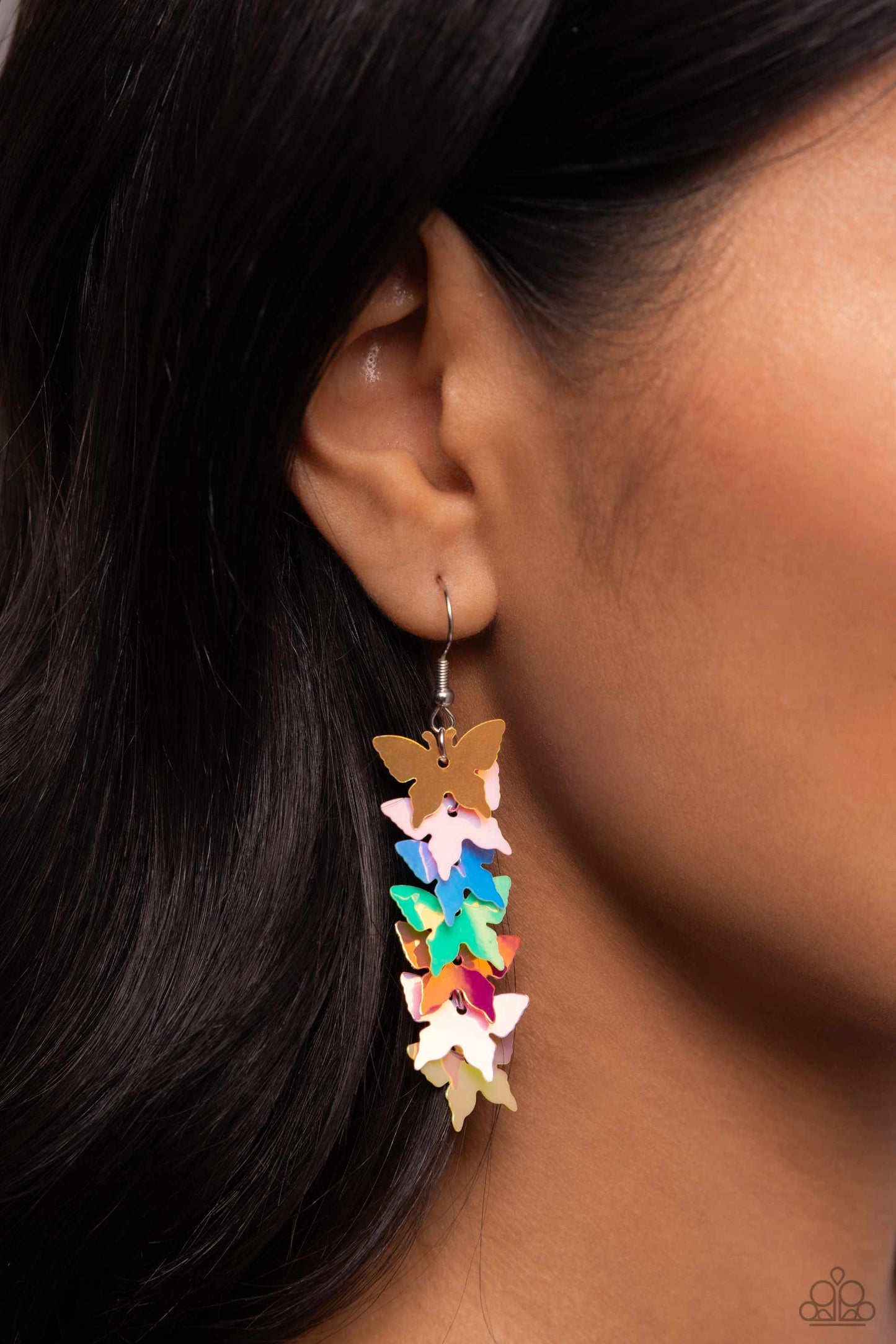 Aerial Ambiance - Paparazzi Earring Image