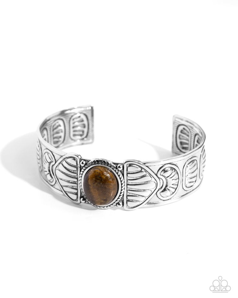 Academically Artisan - Brown - Paparazzi Bracelet Image