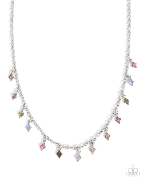 Decadent Diamonds - Paparazzi Necklace Image