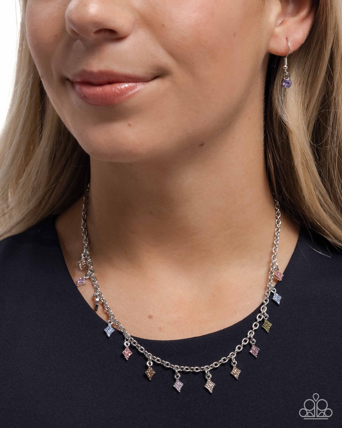 Decadent Diamonds - Paparazzi Necklace Image