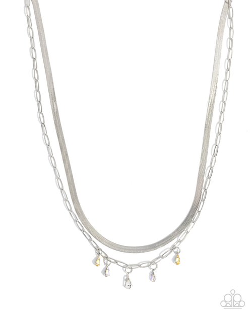 Suave Shimmy - Yellow - Paparazzi Necklace Image