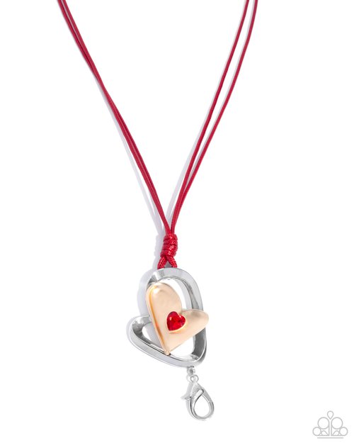 Tilted Tranquility - Paparazzi Necklace Image