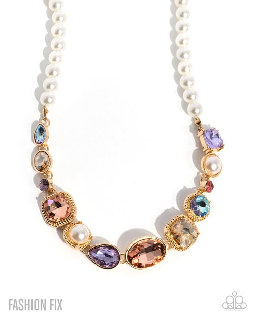 Adorably Antique - Paparazzi Necklace Image