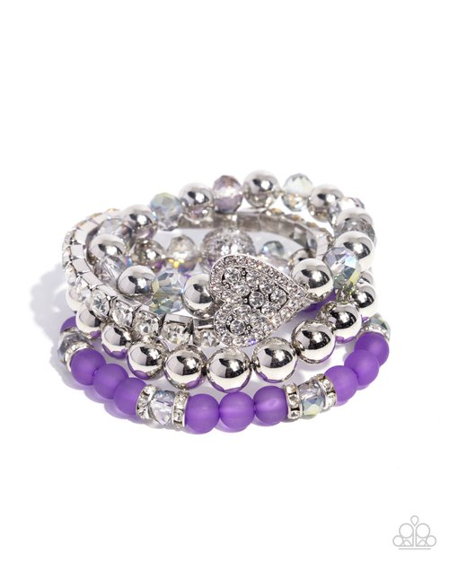 Poetically Plush - Paparazzi Bracelet Image