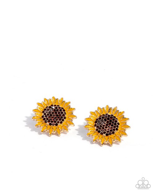 Blooming Beat - Paparazzi Earring Image
