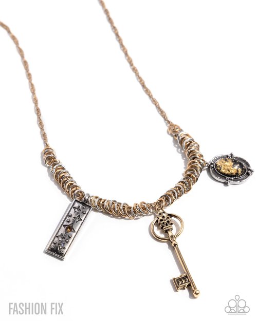 Noteworthy Nomad - Paparazzi Necklace Image