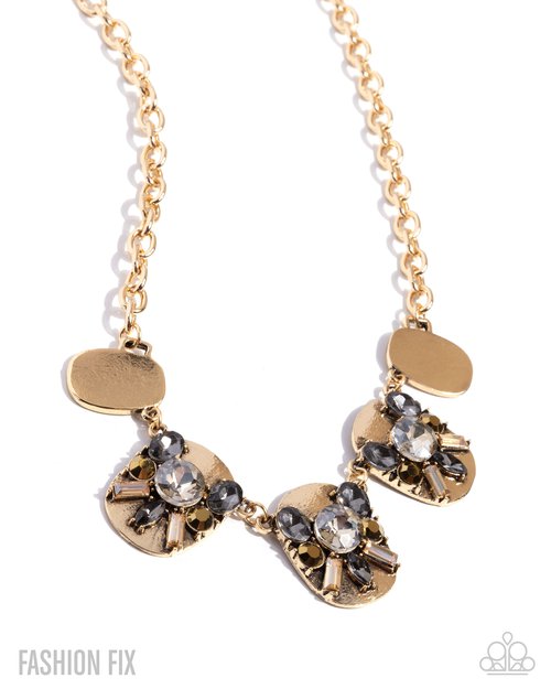 Edgy Extravagance - Paparazzi Necklace Image