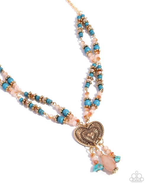 Breathe a Sigh of Relief - Paparazzi Necklace Image