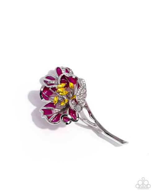 Blooming Biosphere - Pink - Paparazzi Hair Accessories Image