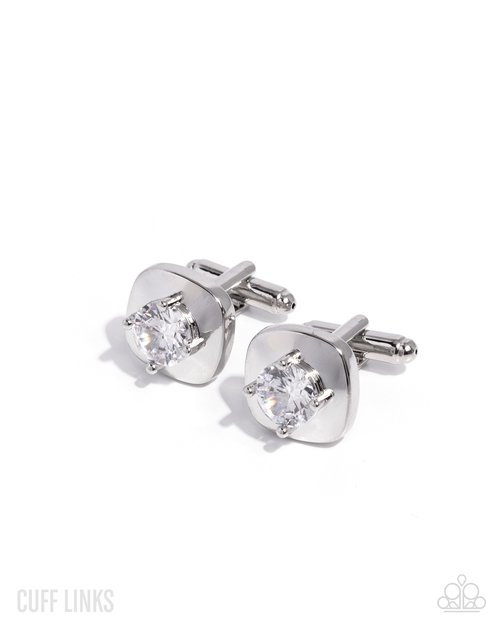 Emboldened Elegance - White - Paparazzi Bracelet Image