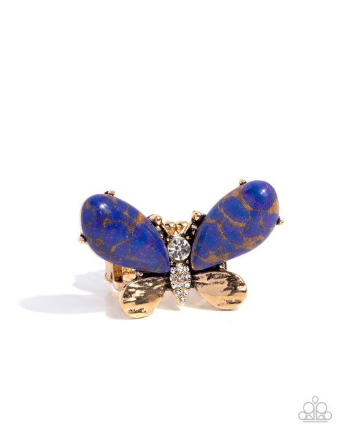 Fluttering Fantasia - Purple - Paparazzi Ring Image