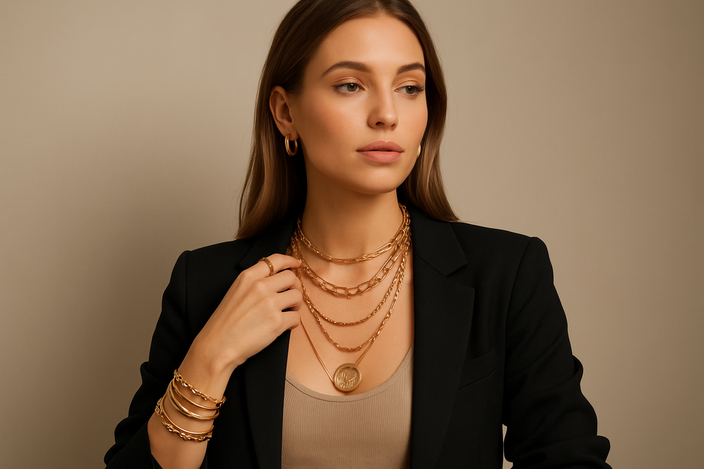 Funkeln und umwerfend aussehen: So stylen Sie Ihren Schmuck wie ein Mode-Influencer