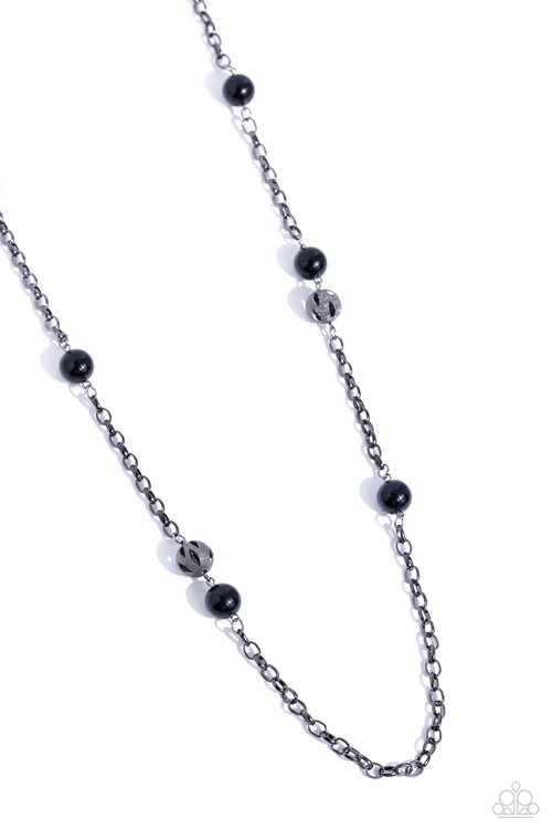 Fashion Fad - Black - Paparazzi Necklace Image