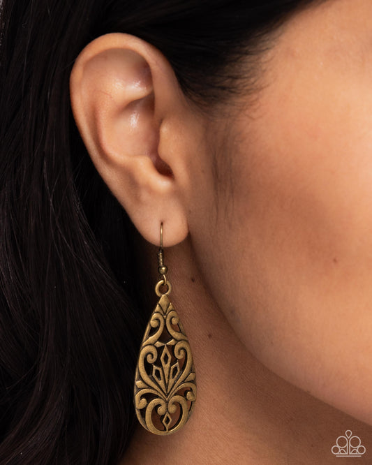Eastern Elements - Paparazzi Earring Image