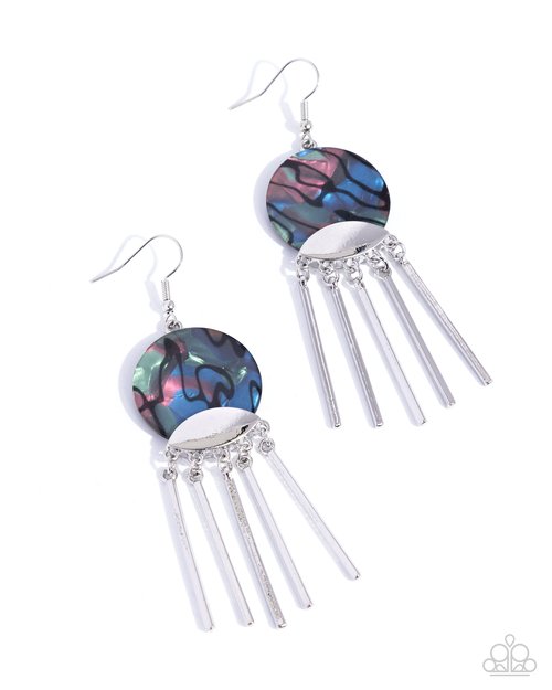 Disc Destiny - Paparazzi Earring Image