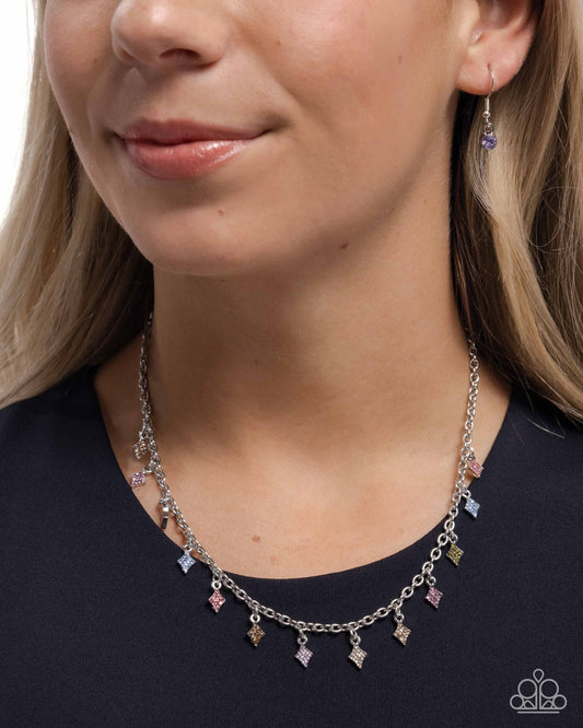 Decadent Diamonds - Paparazzi Necklace Image