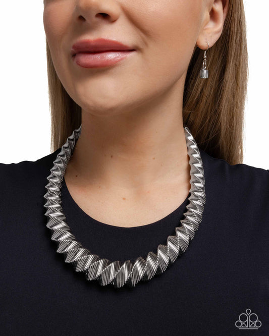 Candescent Coils - Paparazzi Necklace Image