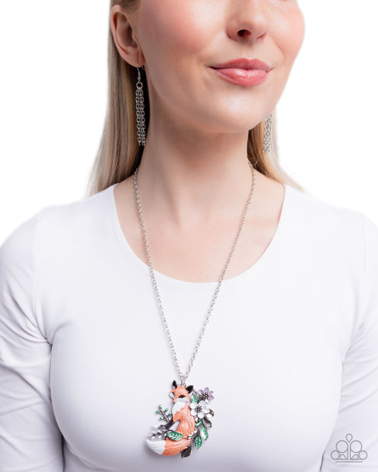 Fox Frame - Paparazzi Necklace Image