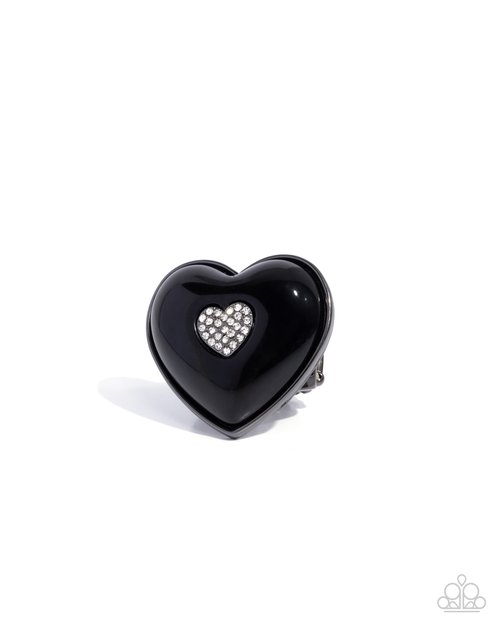 As Long As Youre Mine - Black - Paparazzi Ring Image