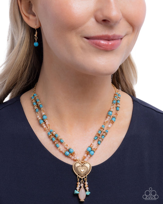 Breathe a Sigh of Relief - Paparazzi Necklace Image